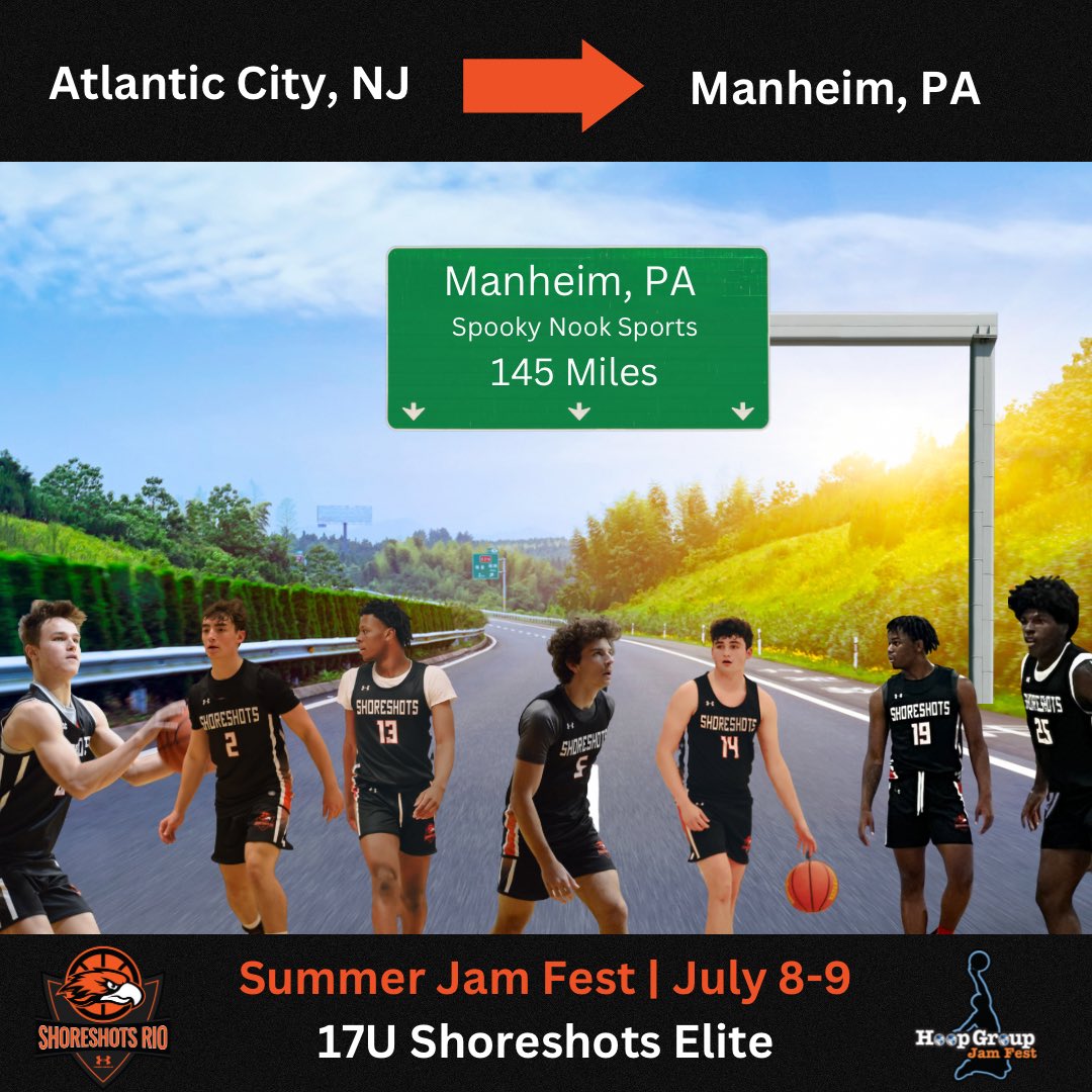 Shoreshots Rio Elite 2024 (@shoreshots2024) on Twitter photo After making a run to the Elite 8 in the Atlantic City Jam Fest, the 17U Shoreshots Elite team is looking forward to competing this weekend at the Summer Jam Fest at Spooky Nook! <a href="/hoopgroup/">ricky dixon</a> #toughertogether #shoreshotsfamily After making a run to the Elite 8 in the Atlantic City Jam Fest, the 17U Shoreshots Elite team is looking forward to competing this weekend at the Summer Jam Fest at Spooky Nook! <a href="/hoopgroup/">ricky dixon</a> #toughertogether #shoreshotsfamily
