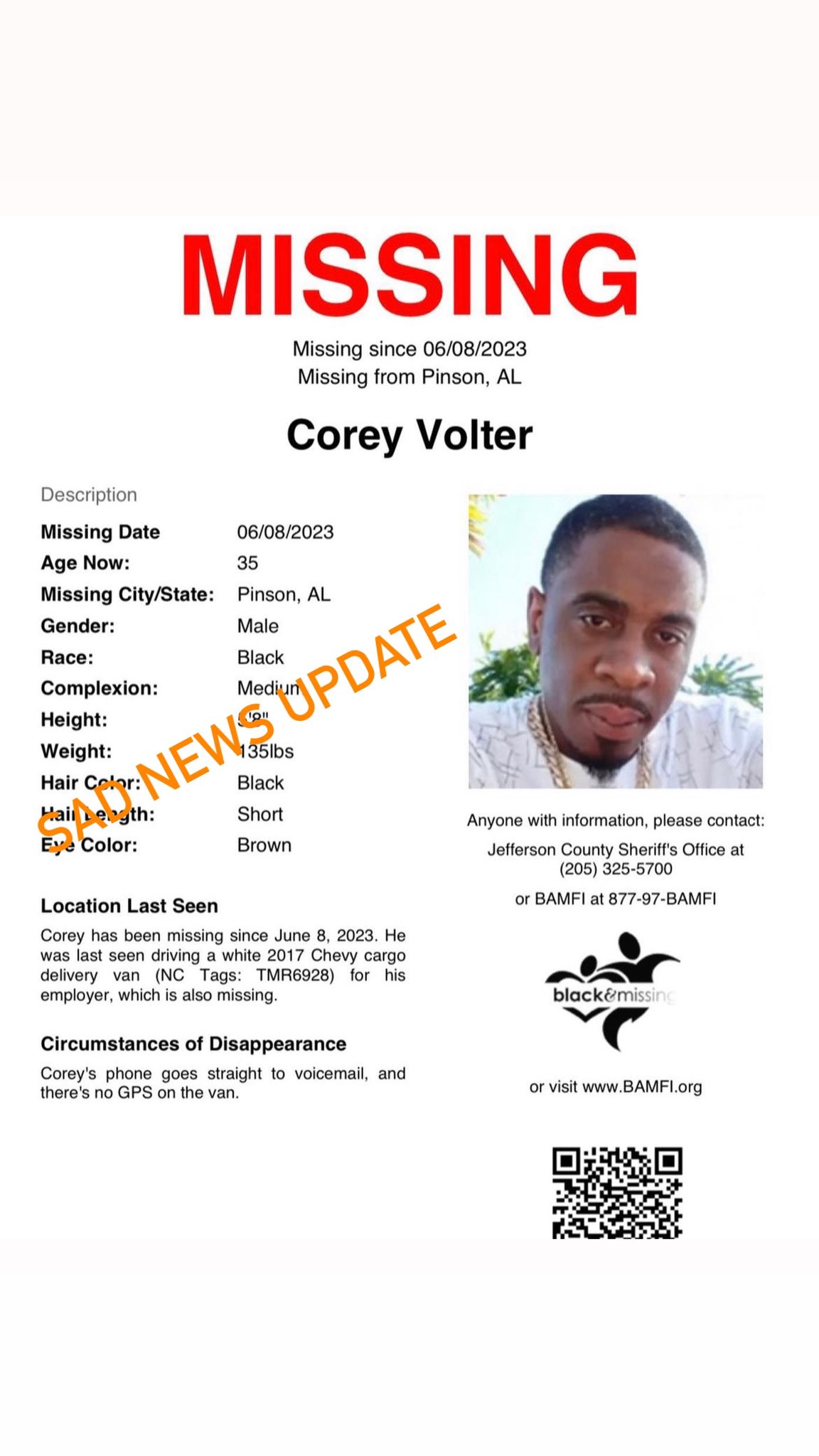 Blk & Missing FDN on Twitter: 