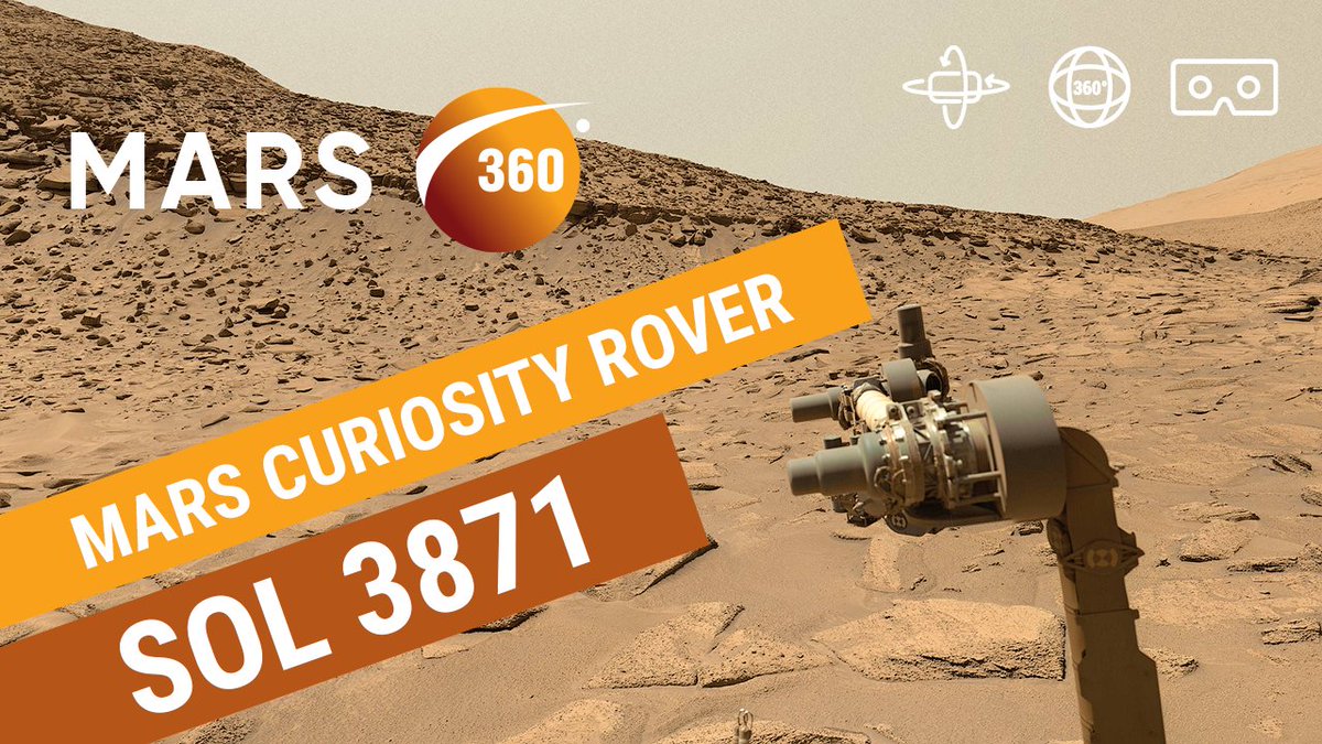 360pano's tweet photo. NASA's Mars Curiosity Rover Sol 3871 (June 26, 2023)
π¬ 360VR video 8K: https://t.co/4ks20IUfLd
π 360VR photo 30K: https://t.co/ObQnehK6Df
Source images credit: NASA / JPL-Caltech / MSSS / https://t.co/zkt9b4bFI6
#Mars360 #Video360 #360VR #Mars #Sol3871 https://t.co/nIChMgVu8h