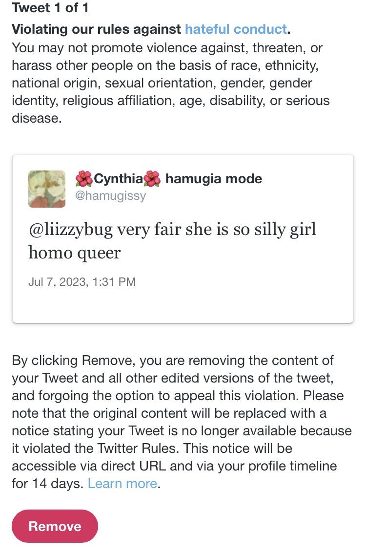 Cynthiarts_'s tweet photo. @liizzybug @hamugissy i replied to this tweet and i got locked for 12 hours... this site is so unserious https://t.co/NlJky30NVr