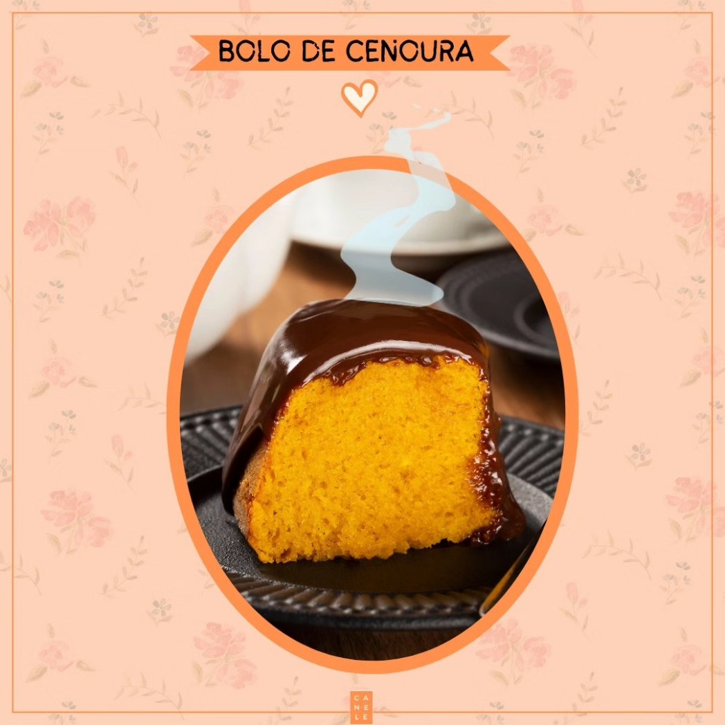 canelestore's tweet photo. Deleite-se com a clássica e irresistível tentação do Bolo de Cenoura! 

Uma combinação perfeita de fofura e sabor, com uma generosa cobertura de chocolate. 

Sirva essa delícia em nossas encantadoras travessas de porcelana.

#BoloDeCenoura #Bolo #Culinária #Receitas https://t.co/k9zoyjf5PJ