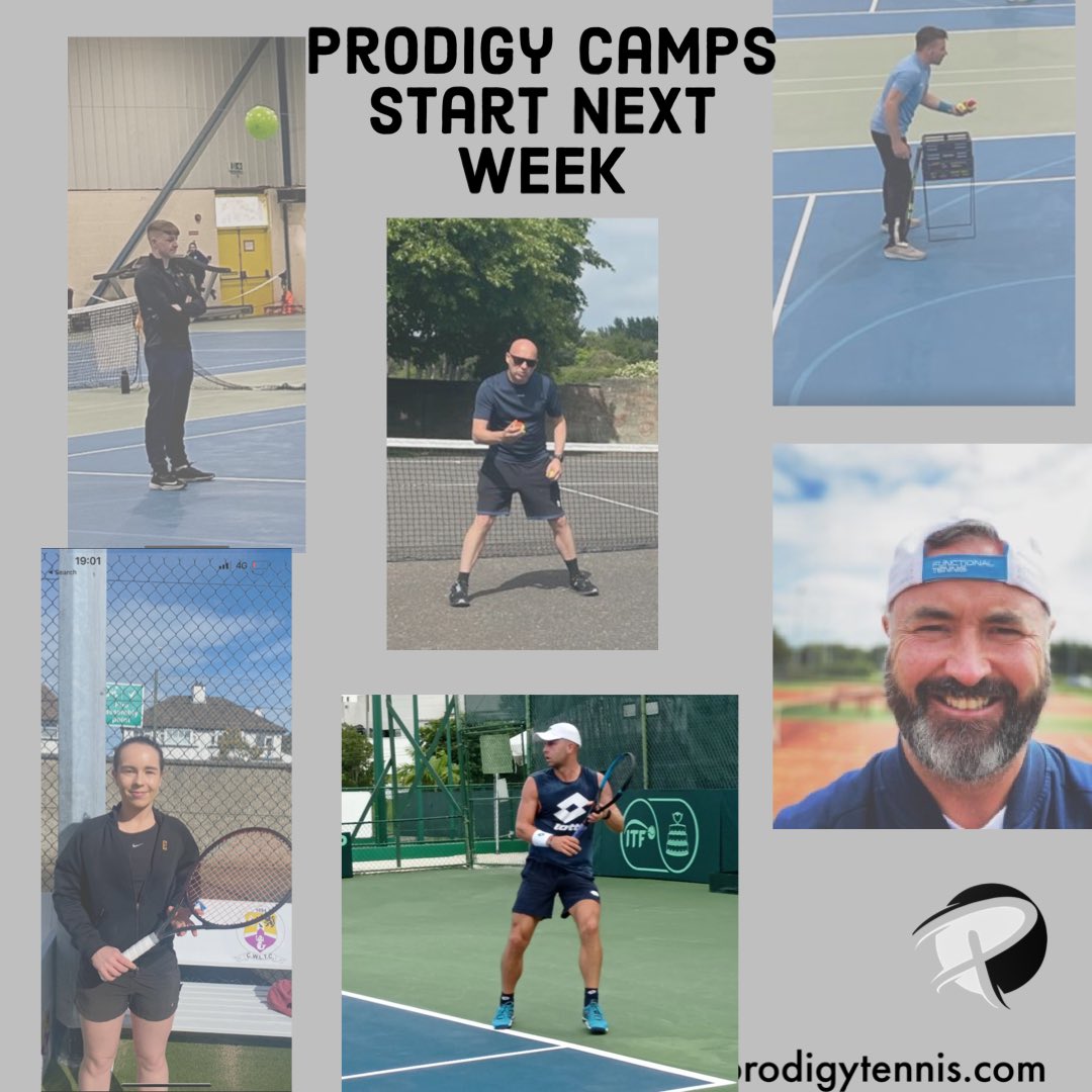 Looking forward to welcoming approx 100 talented juniors from all over Ireland to work with the Prodigy Team over coming weeks. Delighted to welcome Simon Carr to our team while he takes time out from the pro tour to recover from injury #buildingchampions