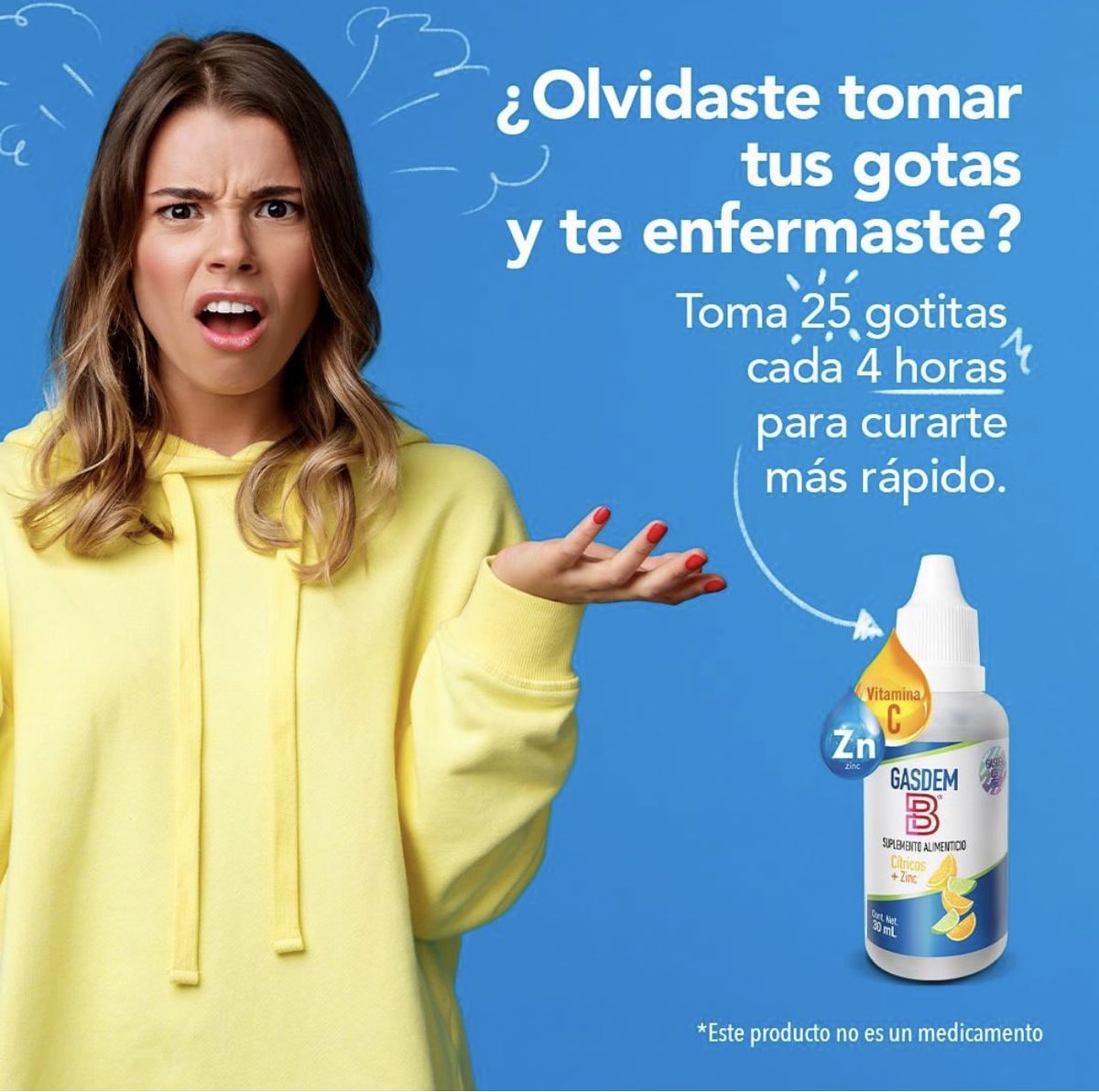 GasdemBOficial's tweet image. Esa es la dosis de Vitamina C nanoparticulada + Zinc que tu cuerpo necesita para sanar más rápido las enfermedades respiratorias. 
#lasgotasquetehacenbien #quehago  #yameenferme #vitaminaC