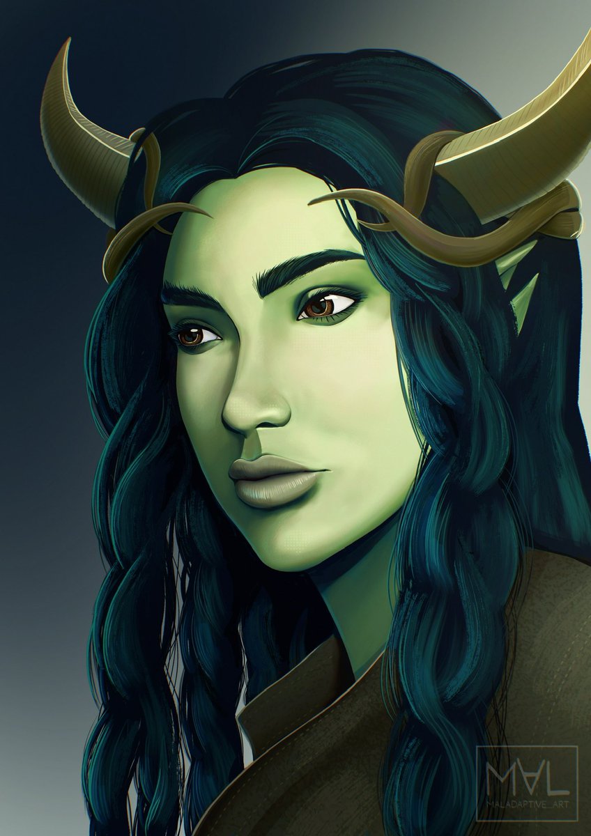 Maladaptive_art's tweet photo. New Hexblood Satyr!
#digitalpainting #dnd #DungeonsandDragons #ArtistOnTwitter https://t.co/3bnxGsIoIE