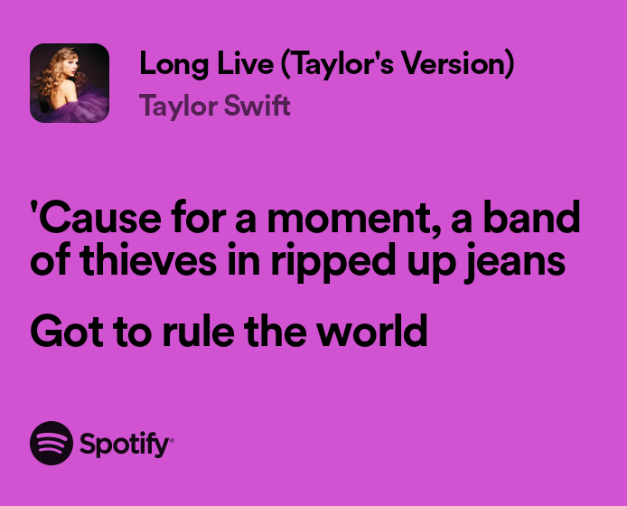 I can't believe Taylor Swift predicted that <a href="/NBThieves/">Nothing But Thieves</a>