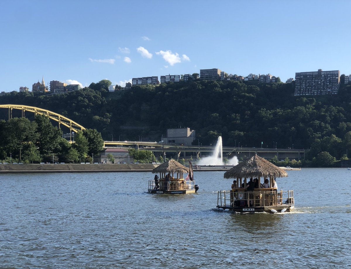 TikisPittsburgh's tweet photo. Hey @edsheeran, ask any “Yinzer” the PERFECT way to see @Pittsburgh and they’ll tell you it’s on a Cruisin’ Tiki BOAT. You can even get a PHOTOGRAPH of @AcrisureStadium from the water. We’re just THINKING OUT LOUD, but having you onboard might give us the SHIVERS. Let us know if you want to hop on for a cruise.