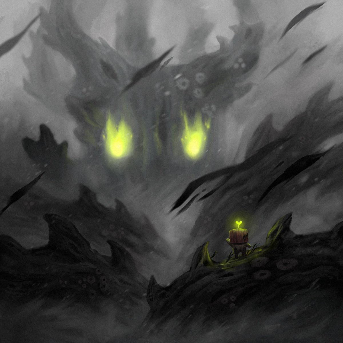 choplings's tweet image. ???
A new legendary Chopling has been discovered. Where there is light there’s also darkness. 🥀