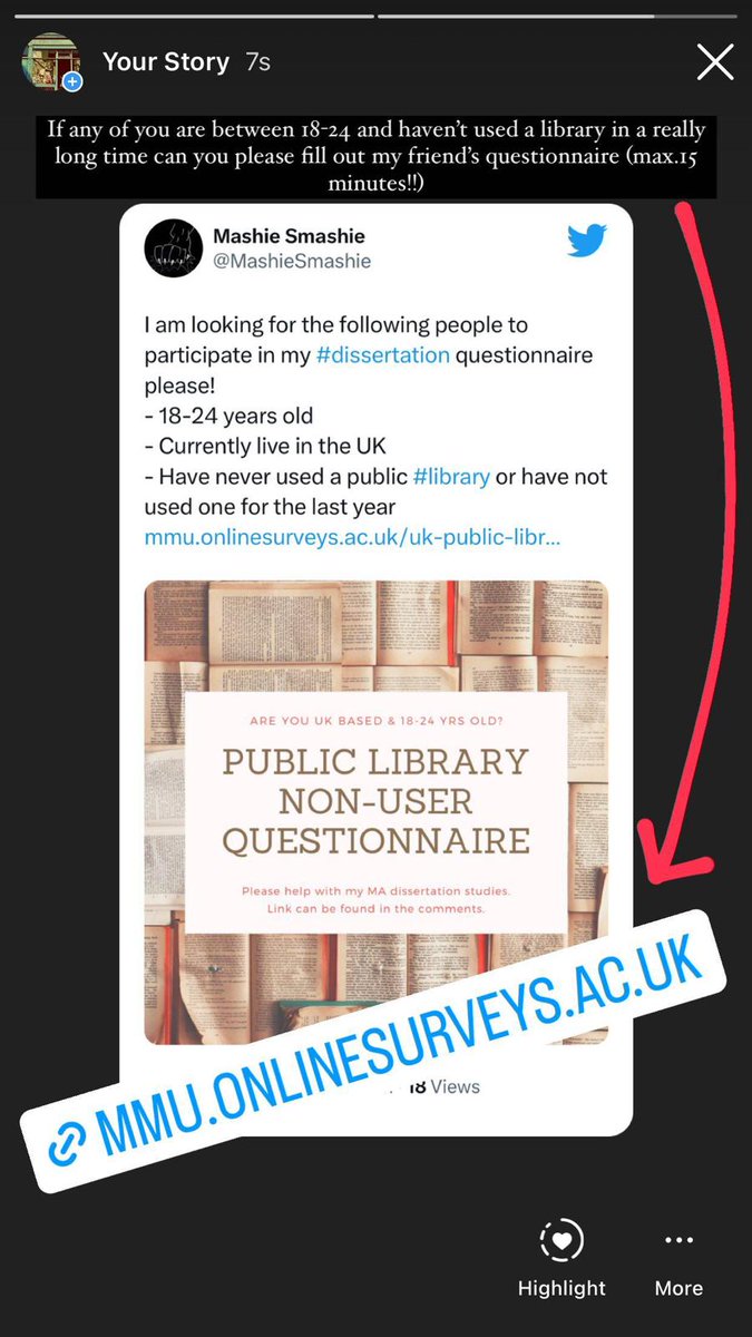 Please can you fill in my friend's questionnaire for her dissertation on non-use of public libraries? You just need to live in the UK, be between 18 and 24 years old, not have used a public library in a year or more, and have 15 minutes spare please 📚
mmu.onlinesurveys.ac.uk/uk-public-libr…