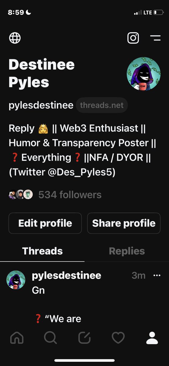 Destinee tweet media