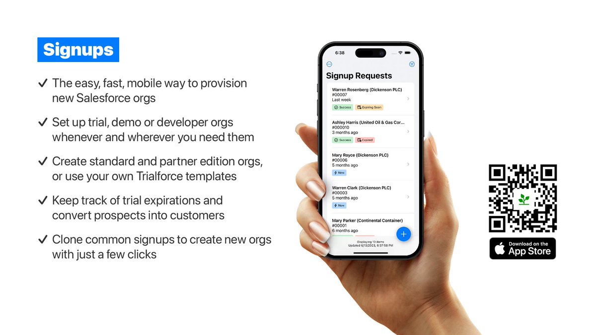mike4aday's tweet image. @salesforce @partnerforce partners: create new orgs from your phone apps.apple.com/us/app/signups…
