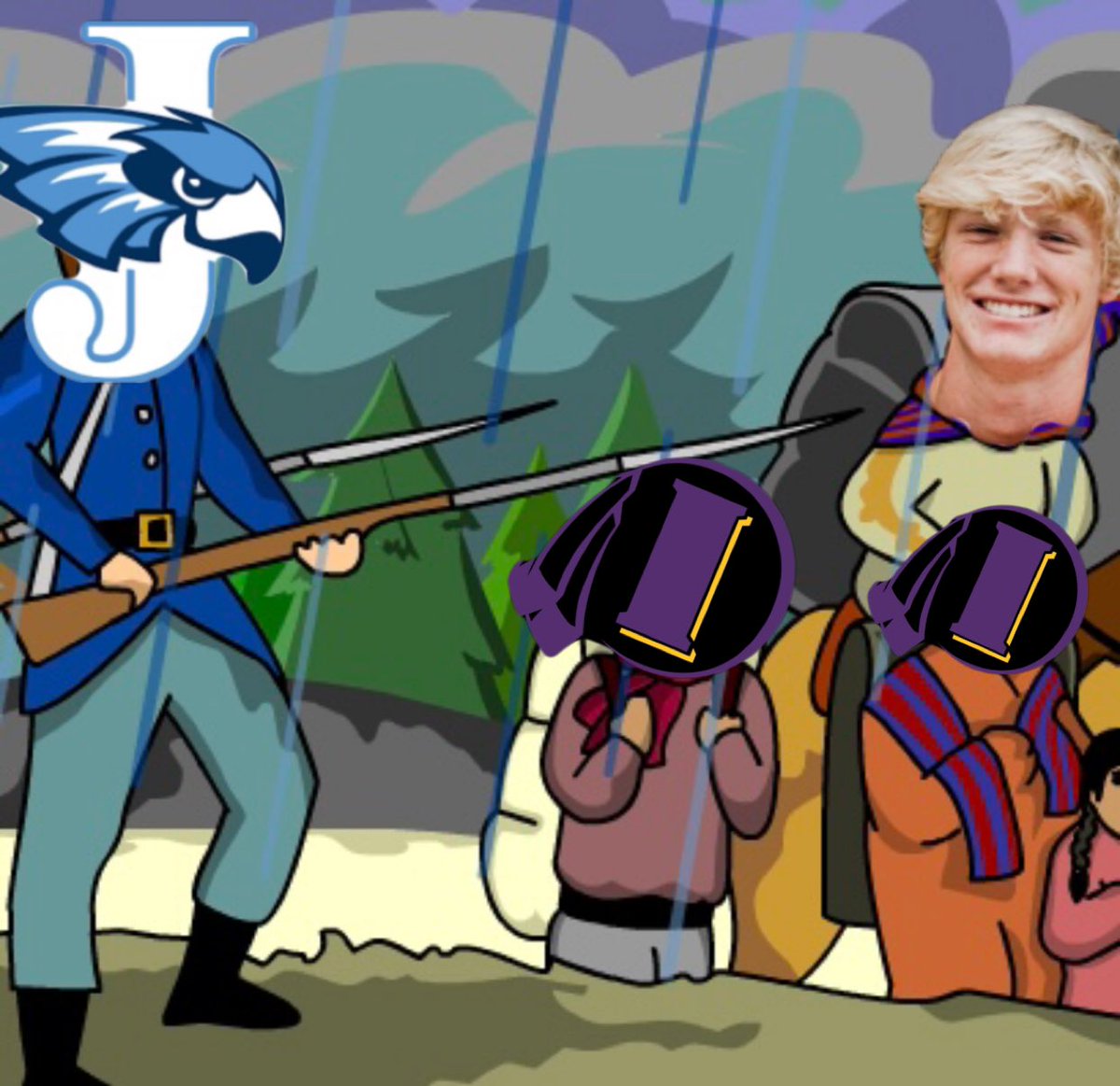 No one scared of the Indians. Trail of tears pt. 2 loading…
#offtooklahoma