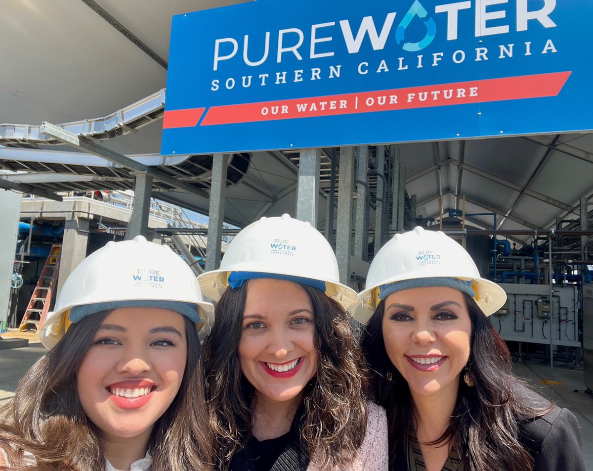AsmPacheco's tweet photo. Learning about the collaboration between the #LosAnglesCountySanitationDistrict and the #MetropolitanWaterDistrict was exciting. The Pure Water Southern California Project stands as one of the most significant recycled water initiatives in the United States
#LACSD #MWD #AD64 #CA https://t.co/ETaJOy2m7f