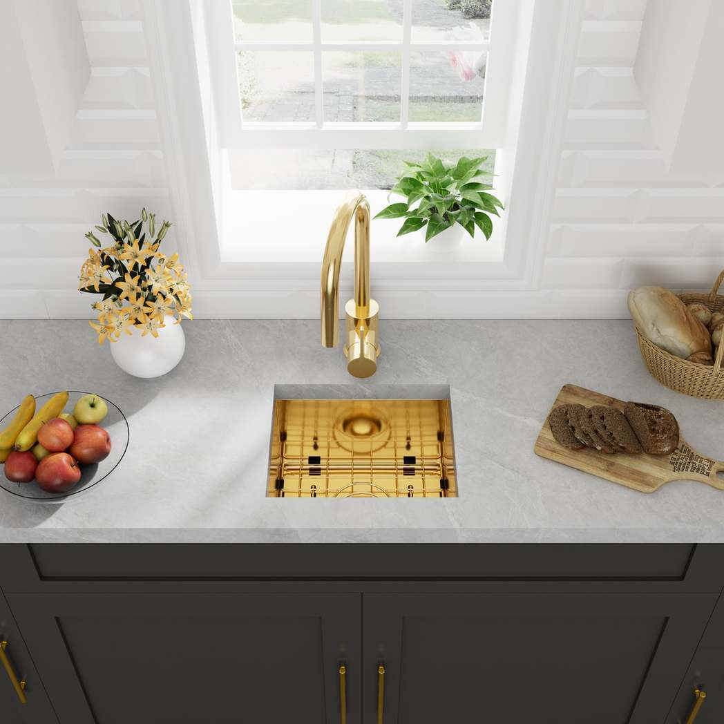 Barclay's gold kitchen sink kits are a striking addition to our stainless steel sink collection. 

#barclayproducts #homeimprovement #wednesdaythought #interiordesign🙈🙈🙈🙈 HomeDecor #IstanbulModern #yorkshire #HistoricArchitecture  
Original: BarclayProducts