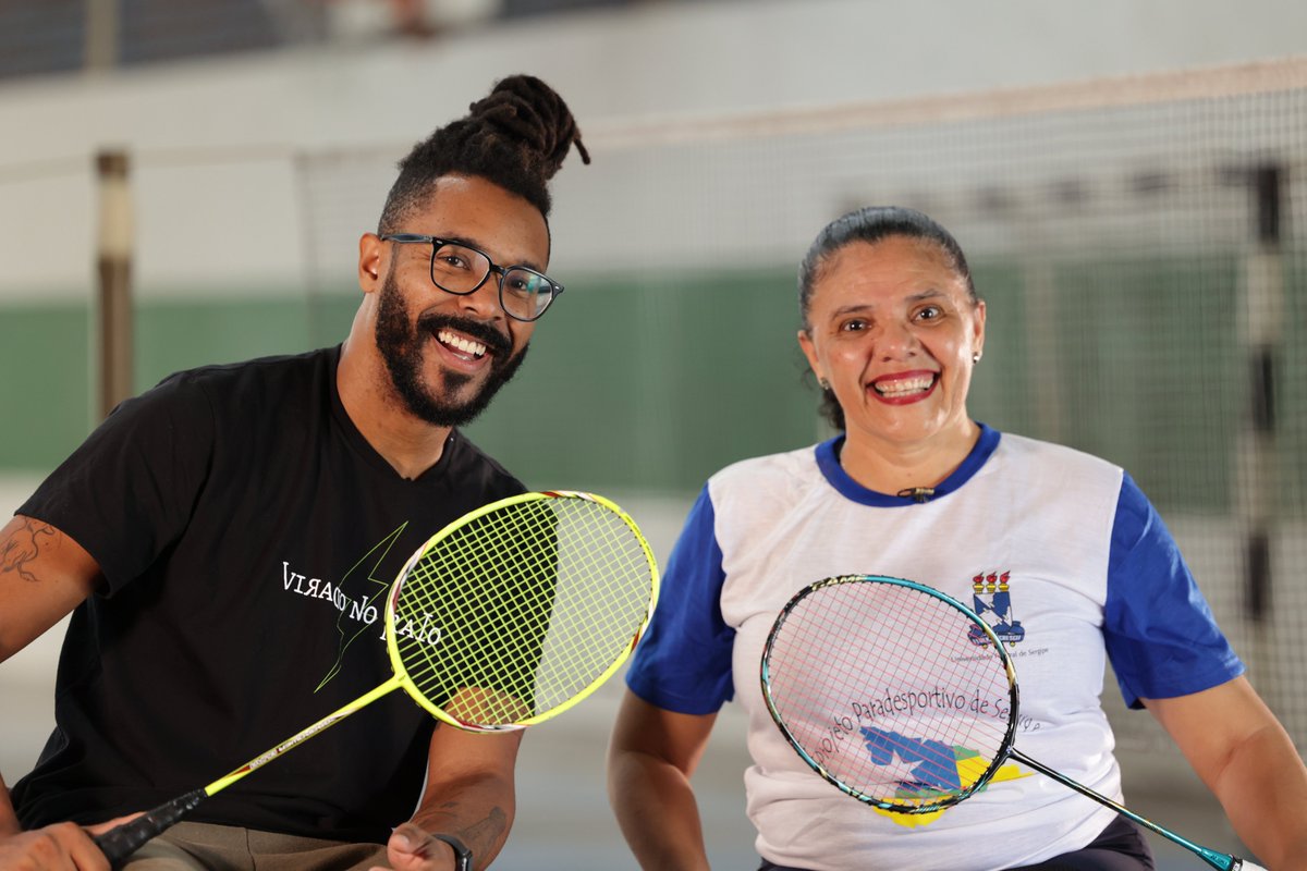 PgmCombinado's tweet photo. O #Combinado de hoje tem esporte com a atleta de parabadminton Maria Gilda! Daqui a pouco, não perca! https://t.co/BmRRGFZEW1