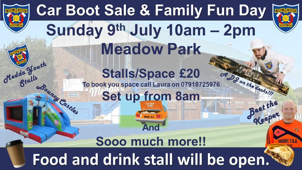 2 days away now, get urselves to medda park this Sunday