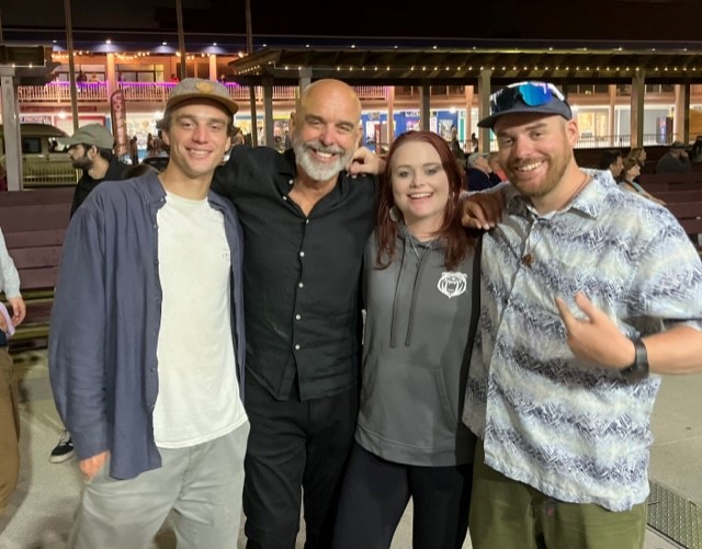 BruceAddisonMS's tweet image. I had a great time last week as my kids Tucker, Kendall, and Cole came to visit me for a late Father's Day celebration. Here we are together after one of my shows! #FathersDay #Family