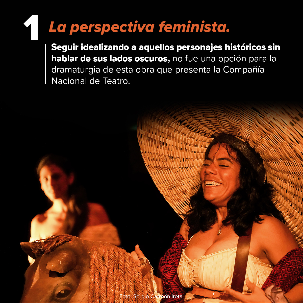 elteatrocdmx's tweet photo. 🌟 ¡No te pierdas Las mujeres de Emiliano! 🌟
Aquí te dejamos nuestras 3 razones para ver esta obra que indaga en la historia de Emiliano Zapata desde una perspectiva feminista.
Del 6 al 16 de julio en la Sala Héctor Mendoza de la @cnteatromx https://t.co/VRS9cbqT8q