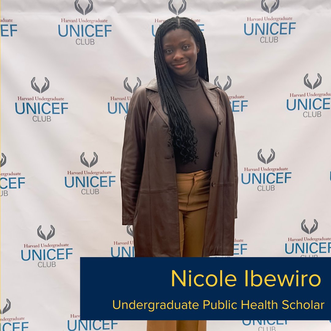Help us to welcome the 2023 cohort of Undergraduate Public Health Scholars! 👋

Nicole Ibewiro is a fourth-year majoring in Human Development with a minor in Public Health. Outside of academia, she enjoys home décor, baking, and hosting dinner for friends!