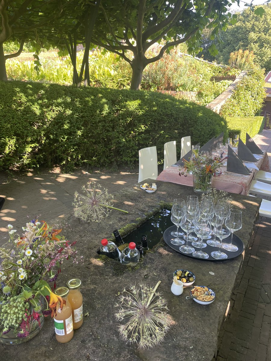 Met een prachtig menu &amp; fijne gasten 😃 @MuBuPla