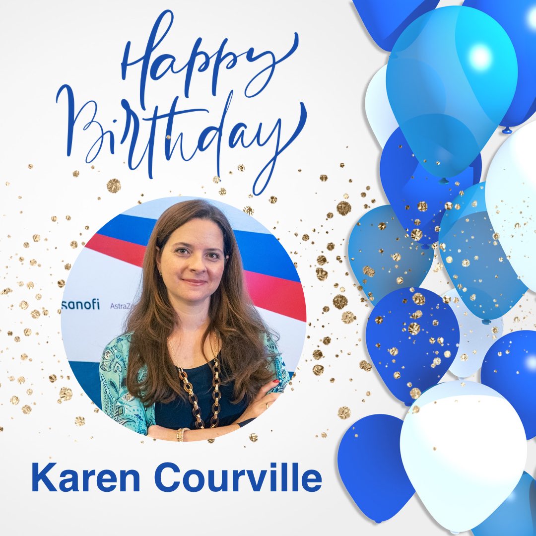 Le deseamos un muy feliz cumpleaños a la Dra. Karen Courville🥳🎁🎂🎉