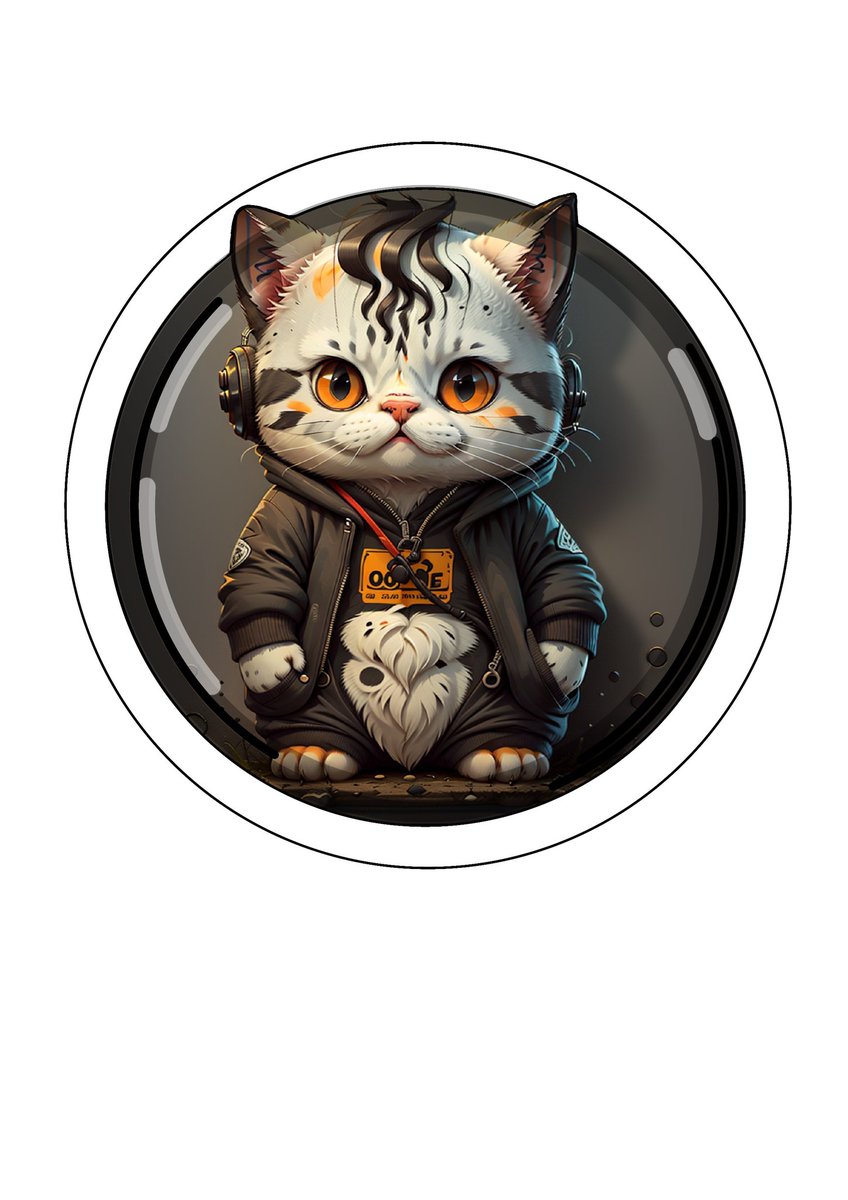SerjTRU's tweet photo. Теперь над паком с котиками работаю. Ну, не совсем прям только с котиками. Генерировать картинки не сложно, но приходится повозиться, чтобы превратить это в стикеры.
Думаю над покупкой принтера, но нет бабла по причине месячной безработности. https://t.co/0XWlg968jR