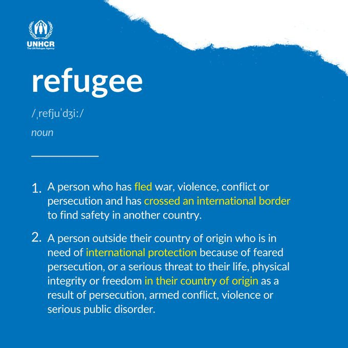 People become refugees not by choice, but by circumstance.

Protecting refugees is a responsibility we all share.