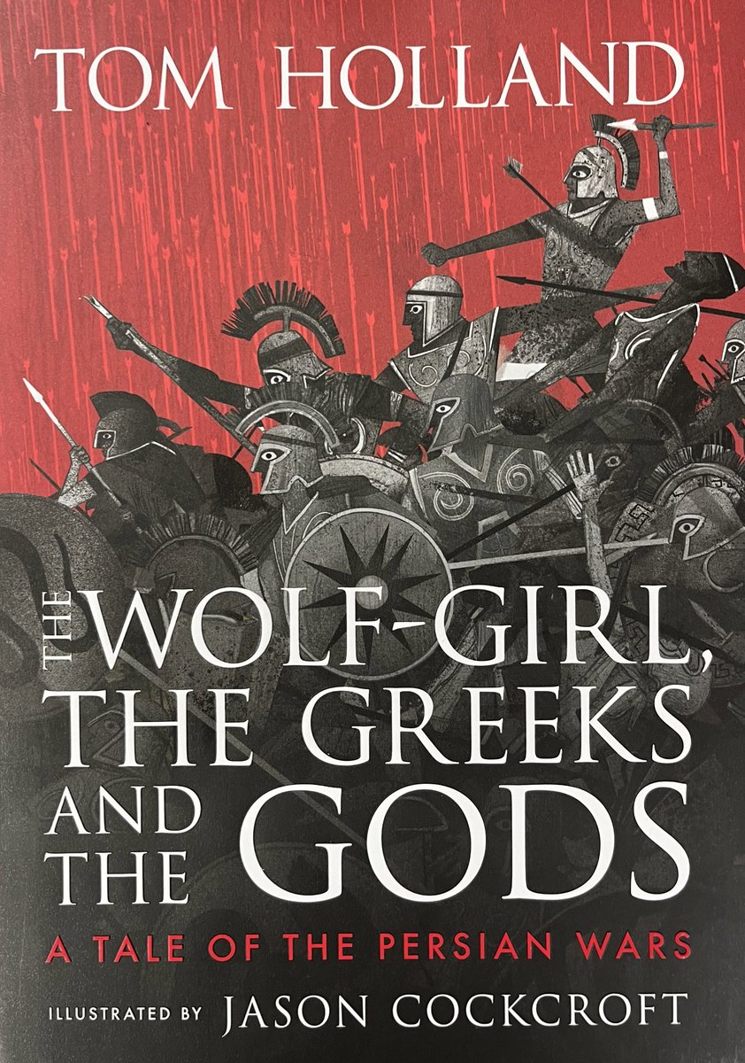 📢BARNES BESTSELLERS COUNTDOWN! We're counting down our TOP TEN bestselling books from the 2023 edition of the UK's largest dedicated children's literature festival on Saturday 24 & Sunday 25 June! Number 3: The Wolf-Girl, the Greeks and the Gods by @holland_tom & @littlyellow