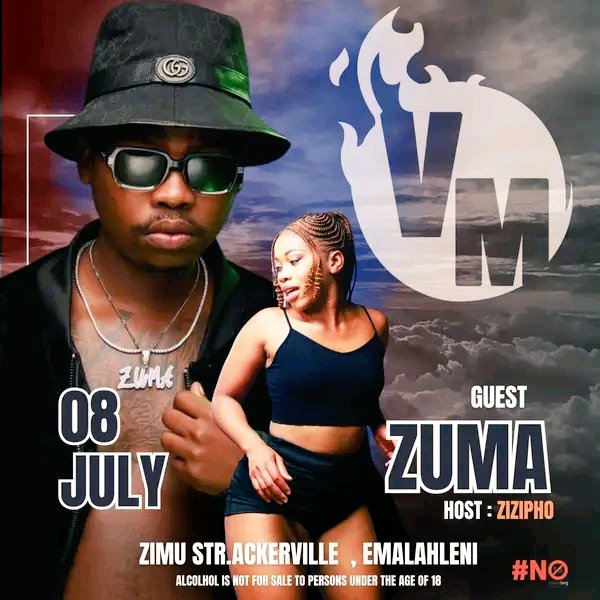 🏵️🏵️ with #Zuma on stage 🔥🔥🔥