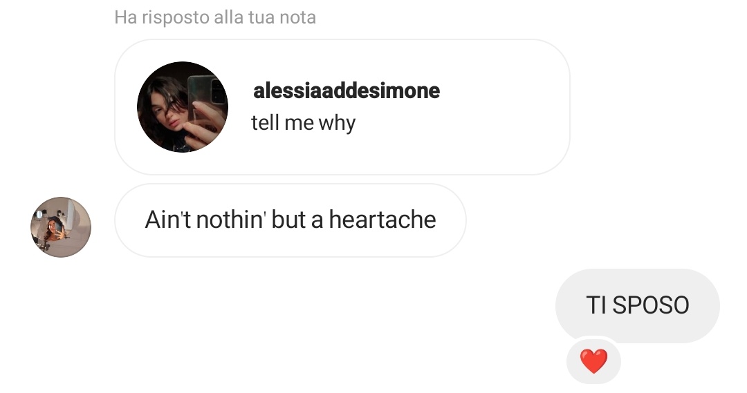 alessiaades's tweet photo. chi se non mia moglie doveva cogliere la citazione💘 https://t.co/X0JKBClQfR