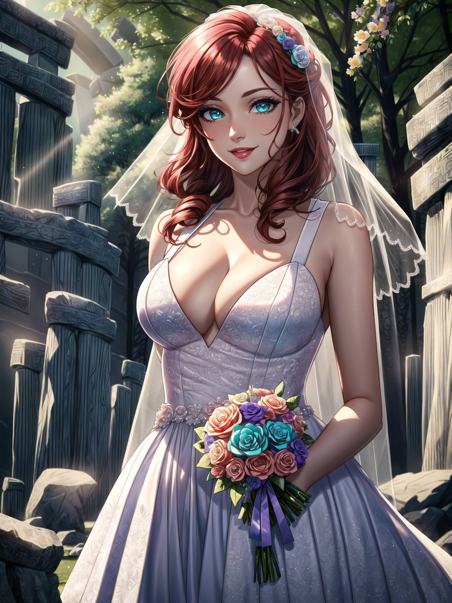 WhiteStoneAIArt's tweet photo. "The stones stand as silent witnesses to her joy and celebration."

#BrideAIChallenge by @urionsi

Congrats on 15K!

#StableDiffusion #stablediffusionwaifu #anime #animegirl #aiwaifus #animegirls #aigirls #AIArtwork #AIイラスト #aiartcommunity #AIart https://t.co/QIE7ew7nMD