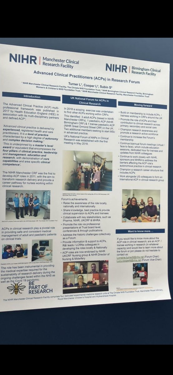 ACP in clinical research tweet media