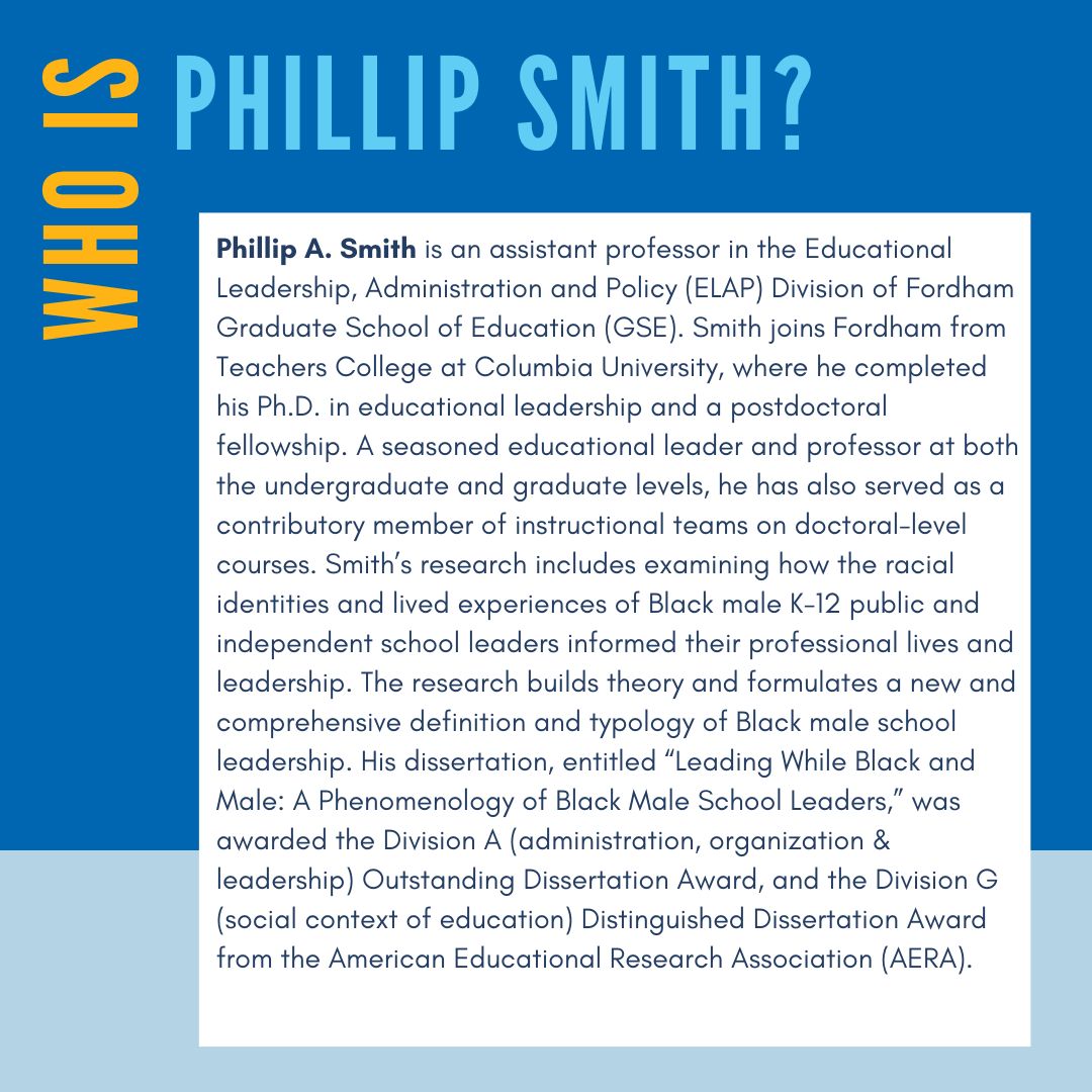 ReimagineEdTC's tweet photo. ⭐️Introducing our Thursday speakers!⭐️
Don’t miss Phillip Smith at RESI this year! Become inspired as we learn ways to decolonize current models and approaches to educational leadership.
Register at the link in our bio.
#ThisWeKnow #RESI2023 https://t.co/YNqZ6SLXWW