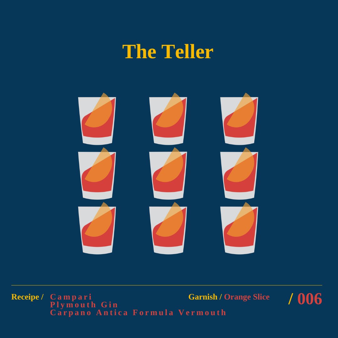NegronisWithG's tweet photo. 🍹🎙️ Exciting news! 🎧 Join us on @DrinkWithGreg for the latest episode of #NegronisWithGregPodcast. 🎉🔥 This time, we're diving deep into 'The Teller' drink.  Don't miss out on the Negroni fun! Tune in now! #MixologyMagic #Cheers 🥃✨

https://t.co/42Iea9sbwU https://t.co/toUkhMOr7V