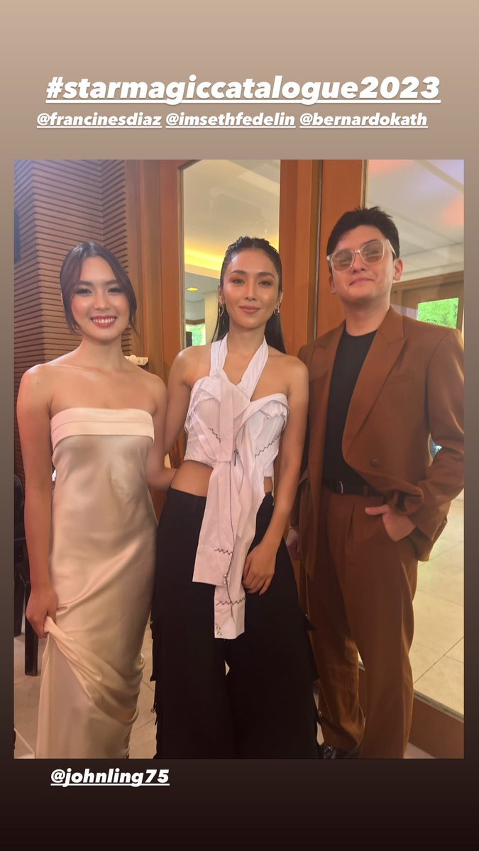 anicanino's tweet photo. KathNiel with FranSeth โจ #TimelessKATHNIELMagic
๐๏ธ harleybarleyyyโs igs | https://t.co/Z04sCBNr1n https://t.co/wRrSAf8rW6