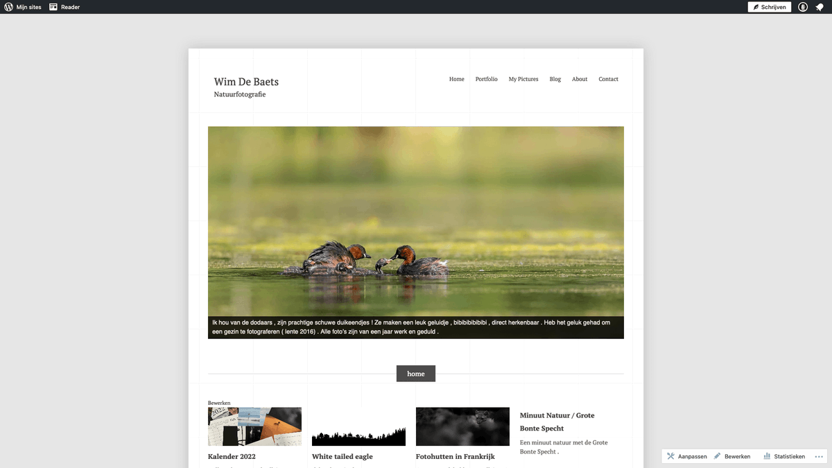 Webcomputingbe's tweet photo. Hou je van natuur fotografie bezoek dan zeker eens de website van Wim De Baets! https://t.co/qpGm0tVa1i #NatuurFotografie #Natuur #Fotografie https://t.co/XeBkudJh2R