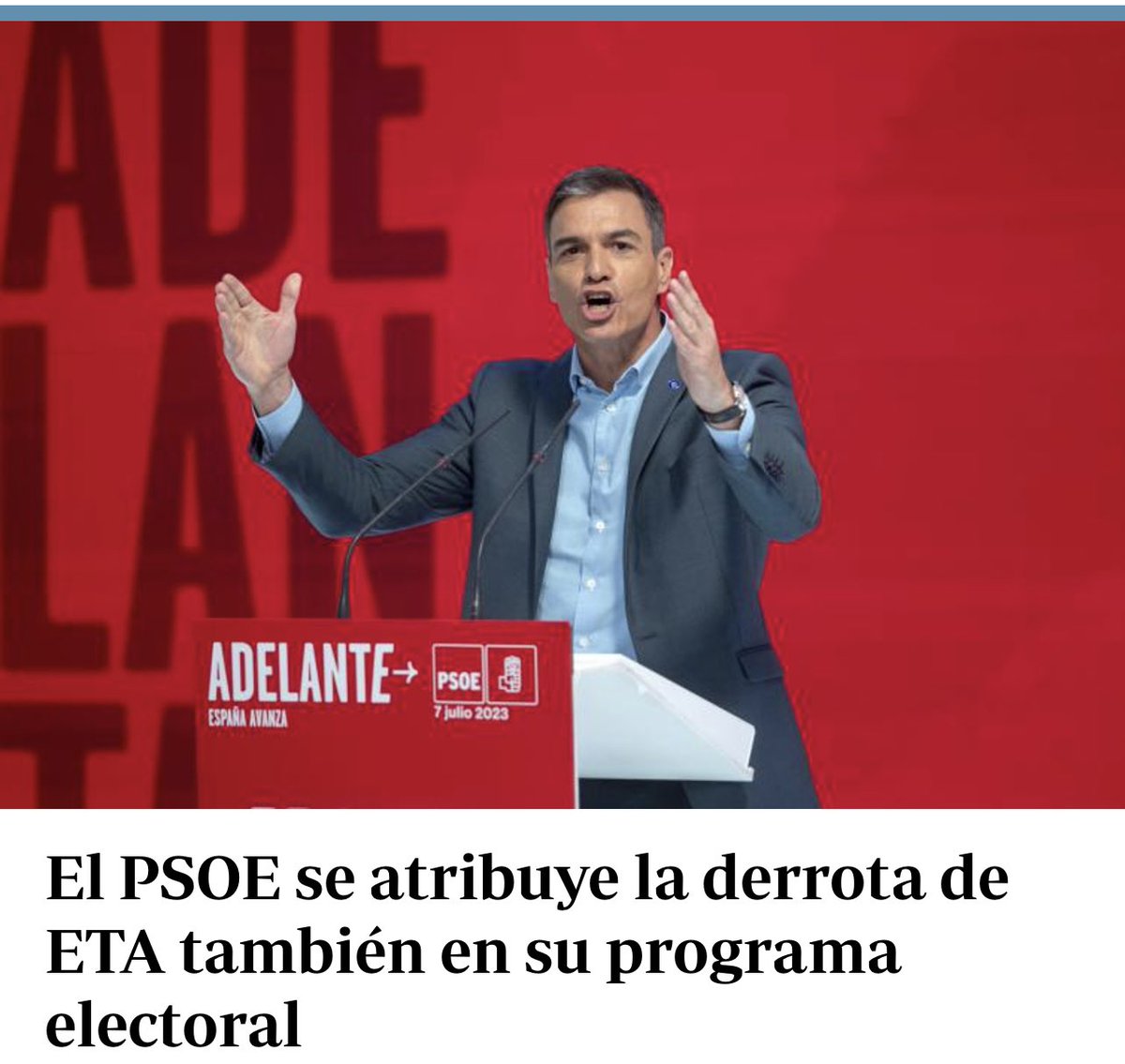FroilLannister's tweet image. Pacta con Bildu, con 44 terroristas en sus listas y dice que ha derrotado a ETA.

Indulta a todos los golpistas, pacta con ellos en el gobierno, cediendo en todas sus peticiones y dice que ha logrado derrotar al independentismo.

Cede ante todas las peticiones de Marruecos y dice…