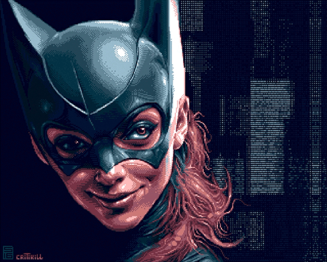 BATMAN_GROUP's tweet photo. Critikill / S16 ^REBELS delighted us with this wonderful pixel artwork at the last Posadas Amiga Party called "Batman Group Groupie" and winning the first prize in the OCS gfxs contest. Congratulations and thank you very much!
#pixelart #demoscene #posadasParty https://t.co/03Sm8dX05k