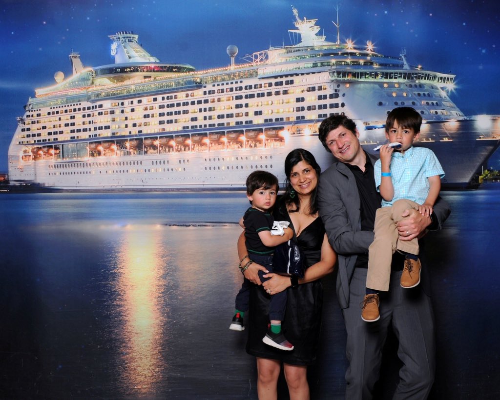 2sidedcruising's tweet photo. We had the best time celebrating our 13th anniversary on @RoyalCaribbean #NavigatorOfTheSeas this past week. Back to reality next week. #FamilyCruise https://t.co/zvGyUBXWiI