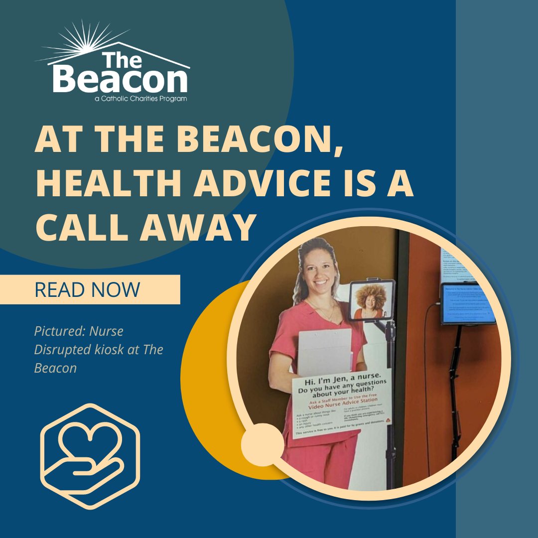 beaconhelps's tweet photo. At The Beacon, health advice is a call away, thanks to Nurse Disrupted. Read our blog about how this on-demand telehealth service is making healthcare more accessible for individuals experiencing homelessness https://t.co/IEPgaryJEC https://t.co/I7zAva7CZ7
