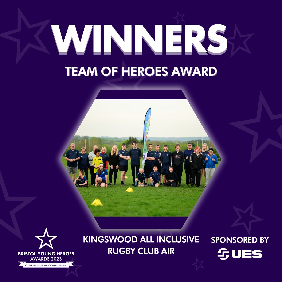 CommunityofPurpose (@commofpurpose) on Twitter photo β¨ Congratulations to Kingswood All Inclusive Rugby Club AIR for winning the Team of Heroes Award!ππ₯³
This award is sponsored by <a href="/UESLTD/">Unitary Engineering Services</a>.
Congratulations to all of the finalists! ππ
#empoweringpeople #BYHA2023 #teamofheroes #winner #bristol β¨ Congratulations to Kingswood All Inclusive Rugby Club AIR for winning the Team of Heroes Award!ππ₯³
This award is sponsored by <a href="/UESLTD/">Unitary Engineering Services</a>.
Congratulations to all of the finalists! ππ
#empoweringpeople #BYHA2023 #teamofheroes #winner #bristol