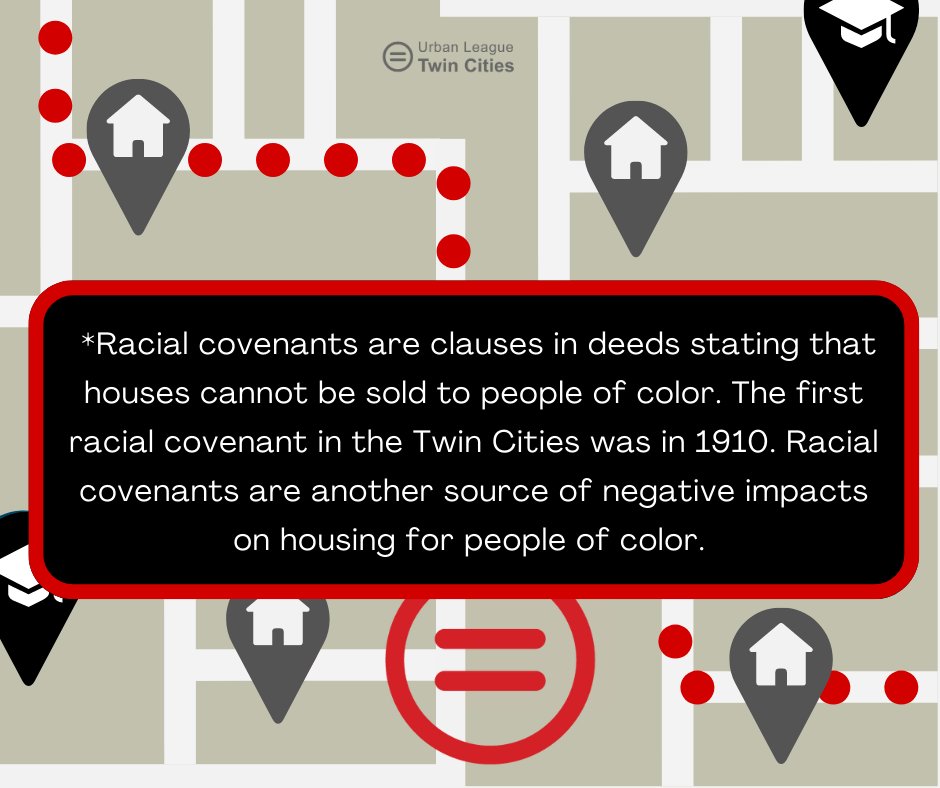 CSJatULTC's tweet image. #FridayFacts 
As we process the impacts of federal rulings on education and opportunity, let&apos;s examine the lasting impacts of some local policies.

Insights by @CSJatULTC. Data by the Welcoming the Dear Neighbor Project. 

#ULTC #UrbanLeagueTwinCities #Schools #Housing #Racism