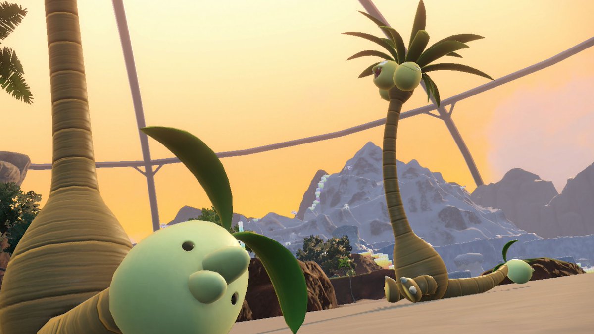 Pokemon's tweet image. In The Hidden Treasure of Area Zero Part 2: The Indigo Disk, you’ll study abroad at Blueberry Academy, home to a facility called the Terarium.

#PokemonScarletViolet ❤️💜