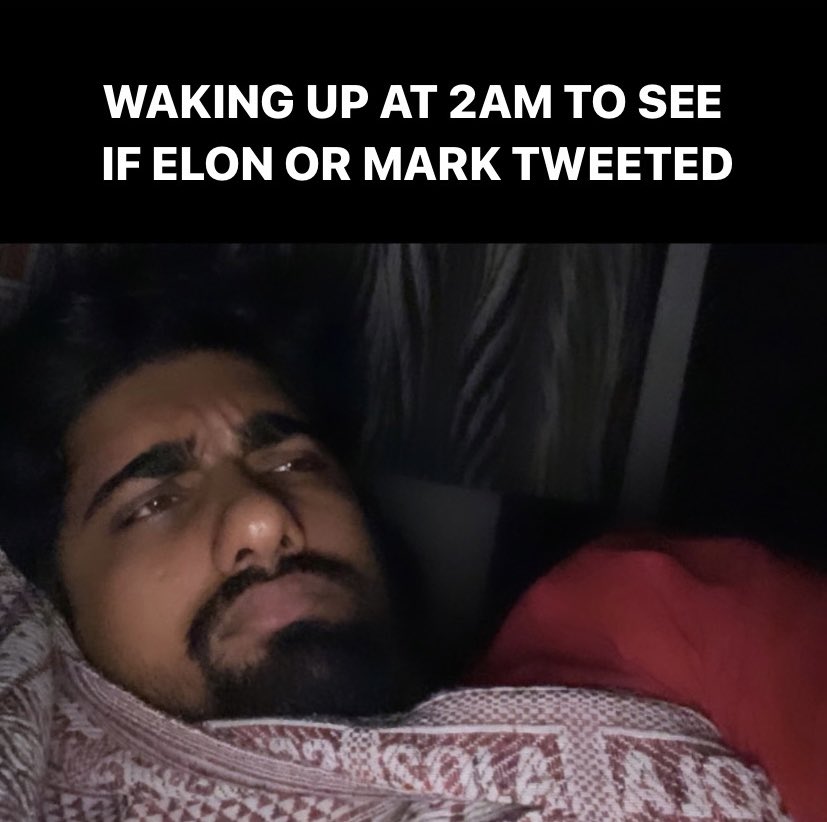 AnkitDRobow's tweet photo. Me and who ..?  #ElonVsMark #elonmusk #markzukerberg #TwittervsThreads https://t.co/z7SQqk4fQE