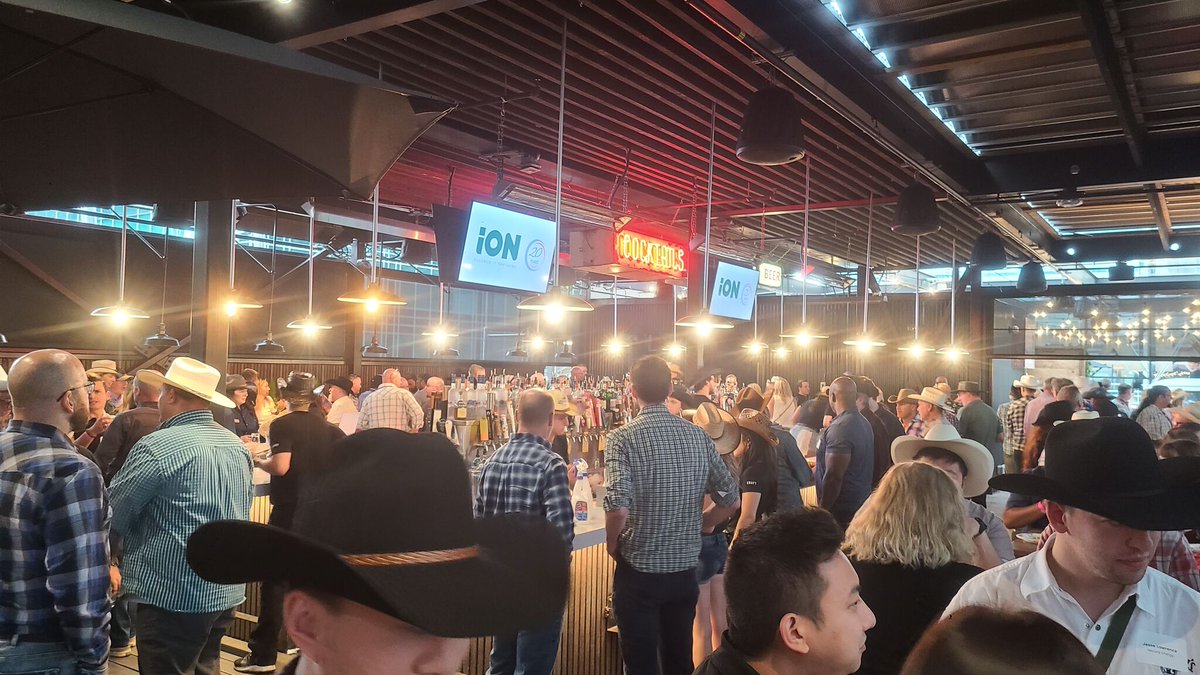 ionunited's tweet photo. Thank you so much to everyone who came out to our Stampede Rooftop Party yesterday!  

A special shoutout goes to our amazing sponsors and our iON team for your help in making this event a success.
#CalgaryStampede #CybersecurityCommunity #GreatPartners https://t.co/Cn973b8CYH