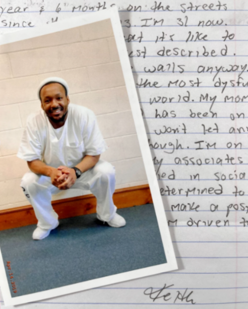HumansSQ's tweet photo. Keith, 31
Incarcerated:10 years
Housed: Sussex Correctional, Georgetown, Delaware
“I haven’t heard from Corey, but I thank him for showing me true friendship, and installing a passion in me to help others.” https://t.co/LV6B2yuXI7