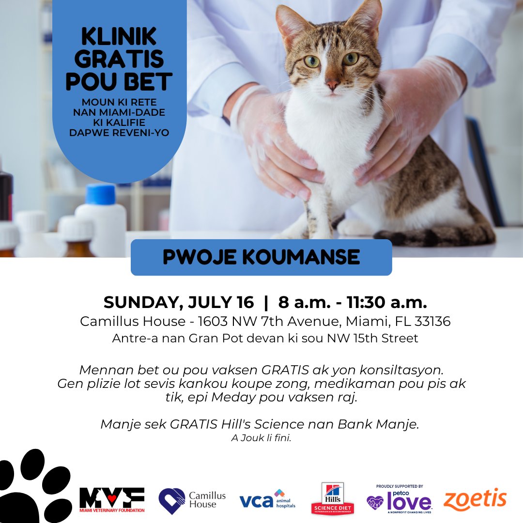 MiamiVetFoundation tweet media
