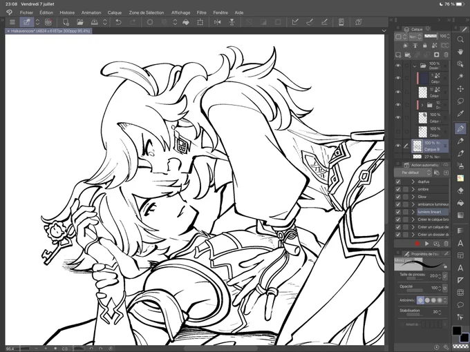 ~WIP~ doodling them to chill before the con tomorrow 🌸 