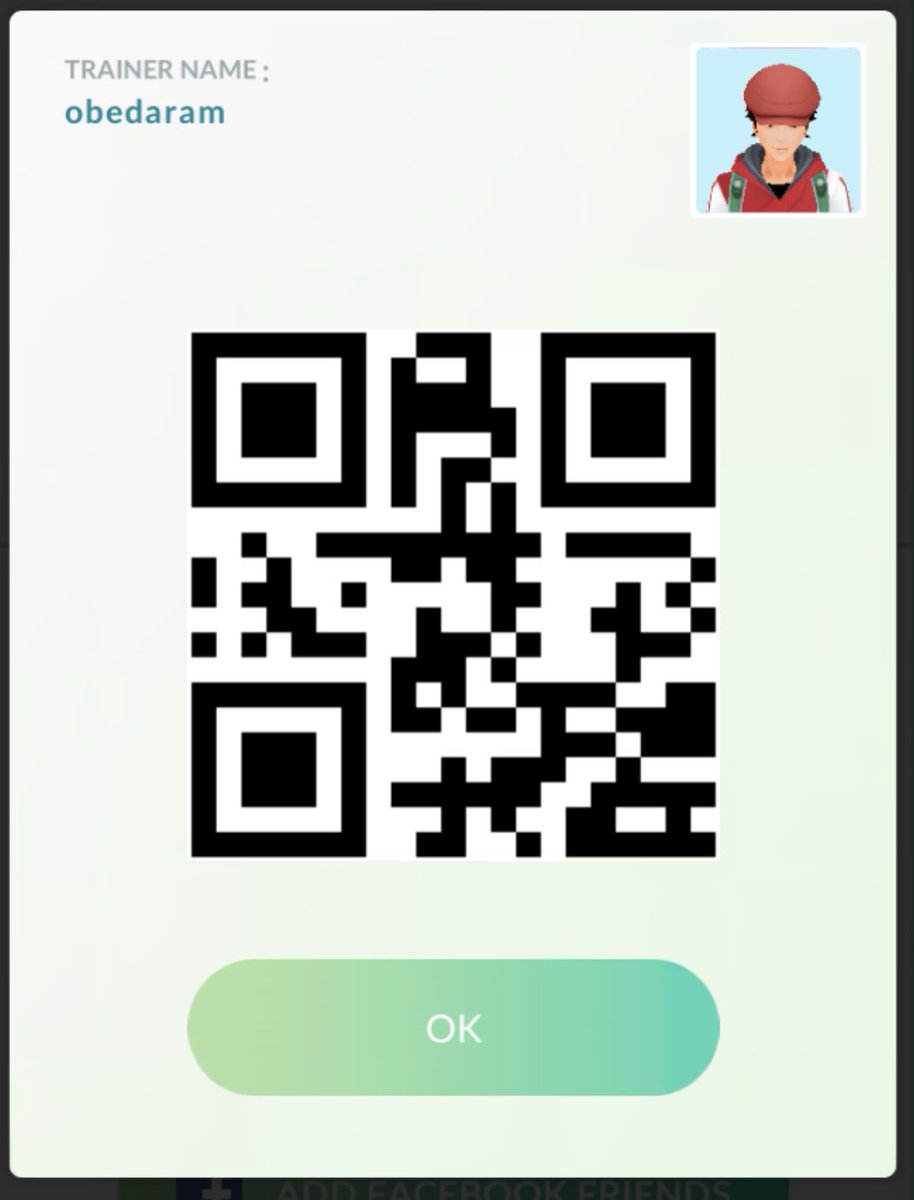 Let's be friends in Pokémon GO! My Trainer Code is 1701 4598 0013!
