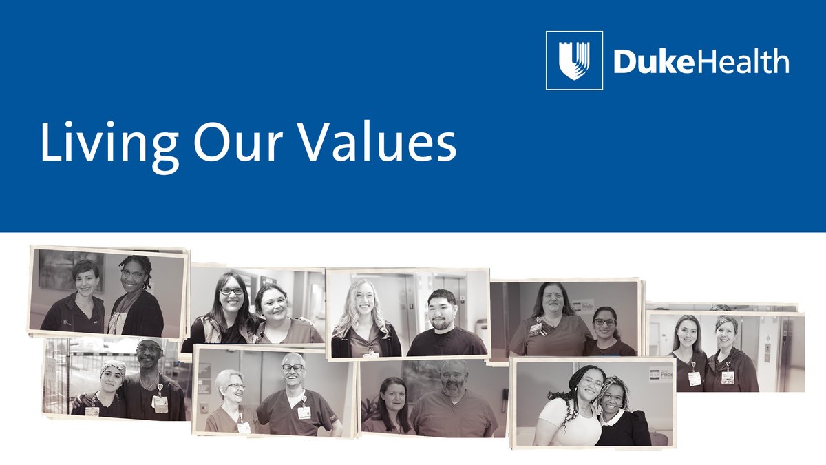 We strive to live our values. Congratulations to all our colleagues who were nominated by co-workers, and thank you for everything you do to care for our patients. Duke Regional Hospital is proud of you for living out our Duke values. youtu.be/7aHpk5QvT9I