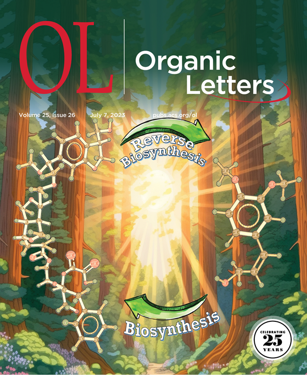 JOC_OL's tweet photo. This week in #OrgLett we feature the work of @diaogroupNYU on our front cover: Selective Cleavage of Lignin Model Compounds via a Reverse Biosynthesis Mechanism. Please have a look at this and all the new Letters https://t.co/yTTRUXKl72 https://t.co/Zt7EfW7FJ6